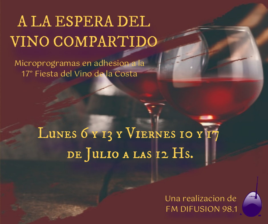 A la espera del vino compartido