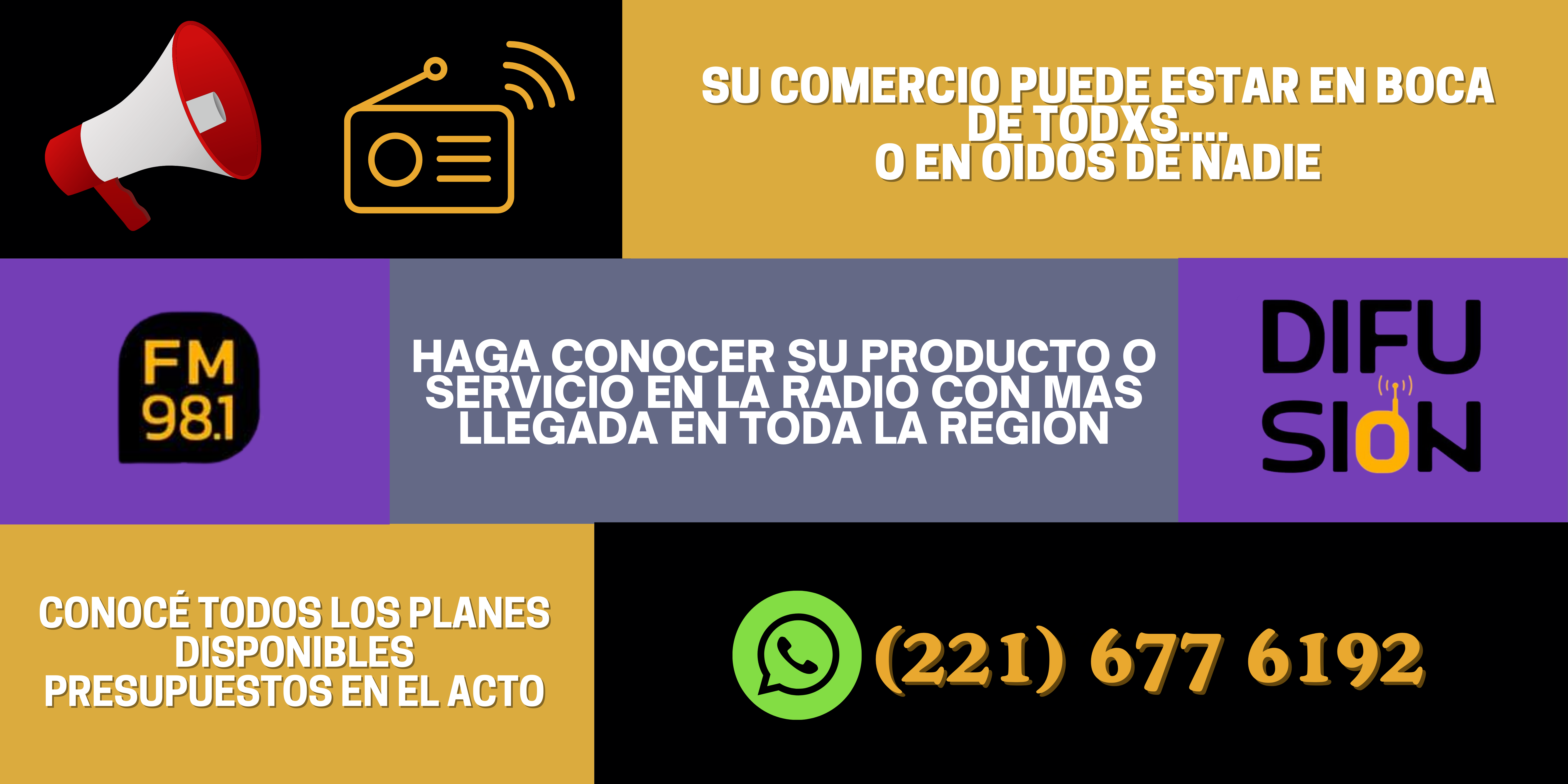 publicita en fm difusion